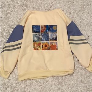 sleepy eden van gogh hoodie